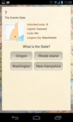 50 States android App screenshot 2